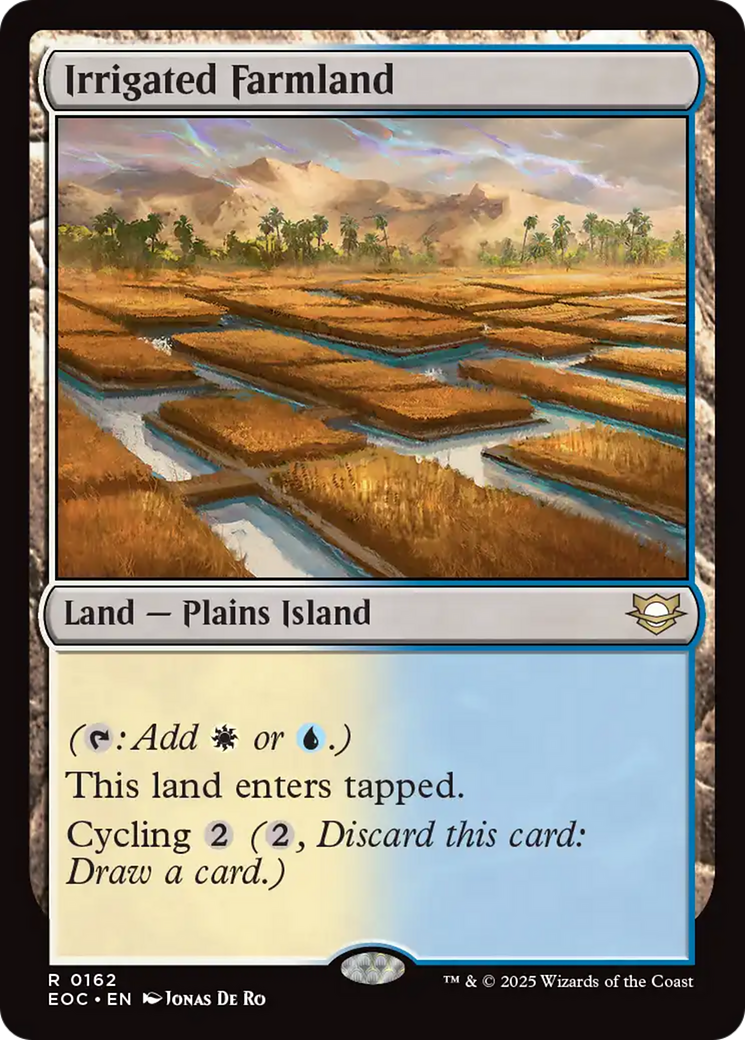 Irrigated Farmland [Edge of Eternities Commander]