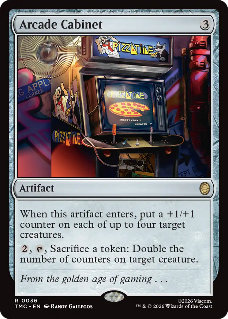 Arcade Cabinet [Teenage Mutant Ninja Turtles Commander]