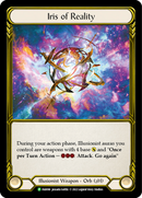 Iris of Reality (Golden) [FAB098] (Promo)  Cold Foil
