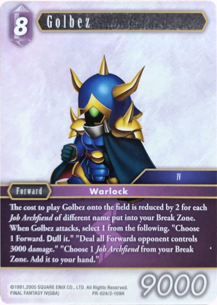 Golbez - PR-024/2-109H (Alternate Art Promo) - Foil