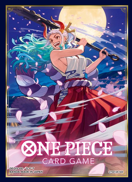 One Piece CG Official Card Sleeves - Yamato