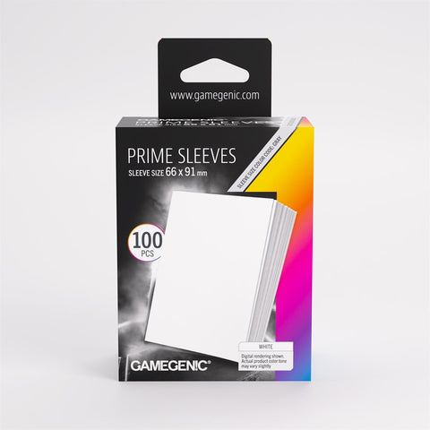 Gamegenic - Sleeves: Gamegenic Prime Sleeves - White (100)