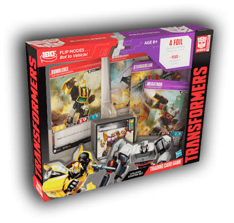 Transformers Card Game 2 Player Starter: Bumblebee vs Megatron Starter (Damaged Box)