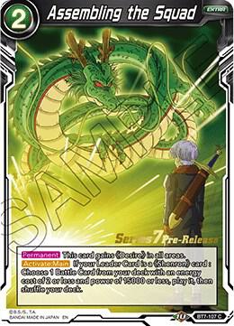 Assembling the Squad (Series 7 Pre-Release) (BT7-107) [Assault of the Saiyans]