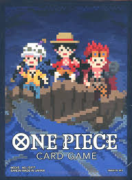 One Piece CG Official Card Sleeves - The Three Captain Pixel