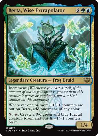 Berta, Wise Extrapolator [Secrets of Strixhaven]