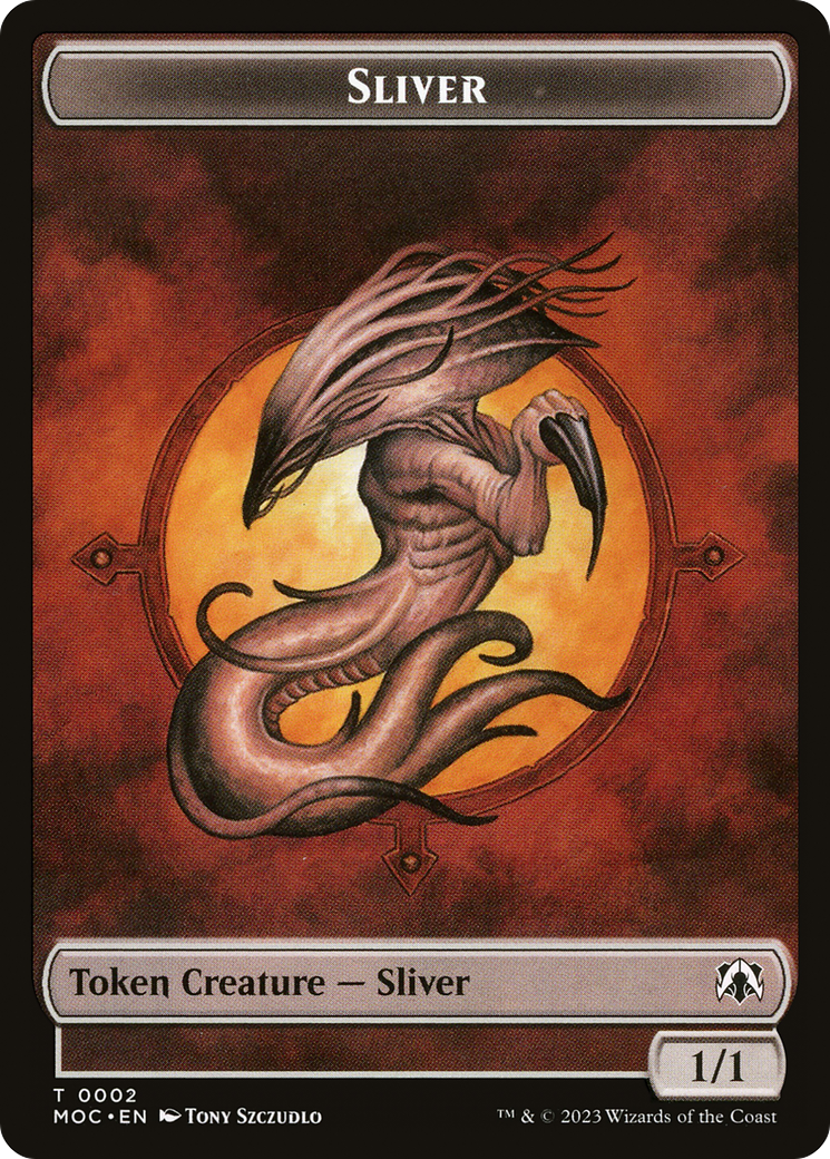Saproling // Sliver Double-Sided Token [The List]