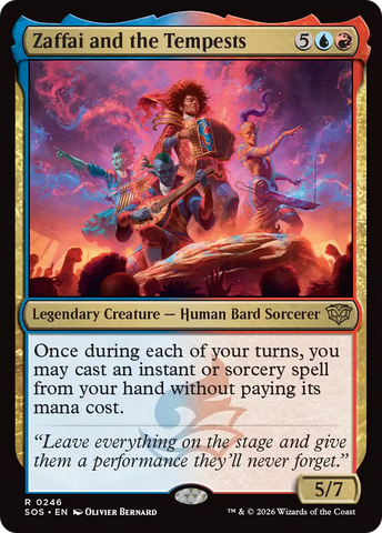 Zaffai and the Tempests [Secrets of Strixhaven]