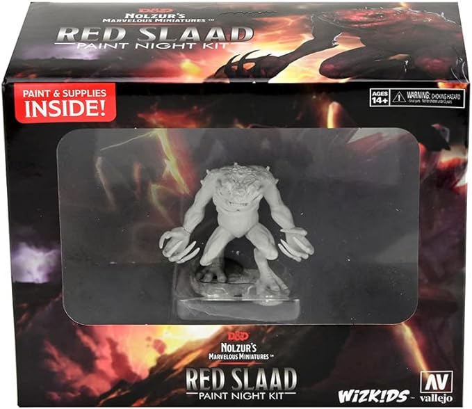 Nolzur's Marvelous Miniatures: Red Slaad Paint Kit