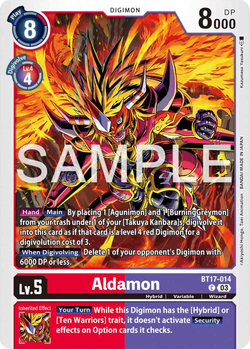 Aldamon [BT17-014] [Secret Crisis]