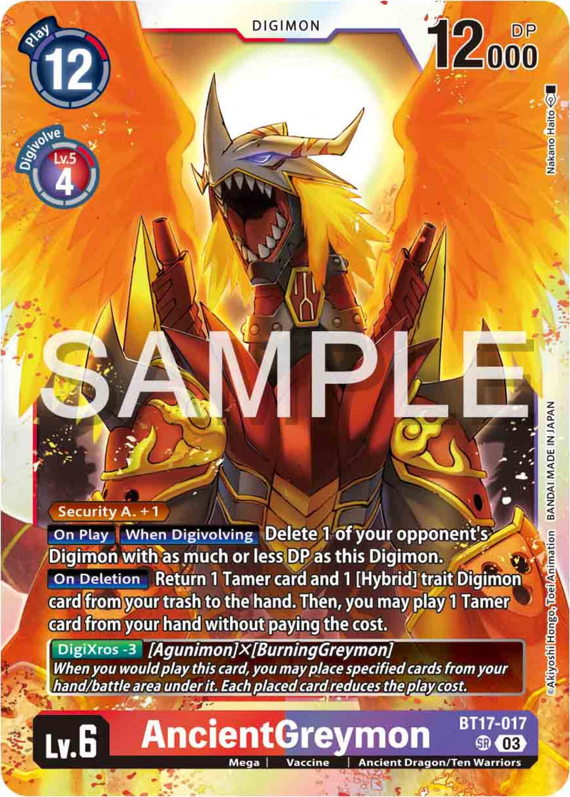 AncientGreymon [BT17-017] [Secret Crisis]