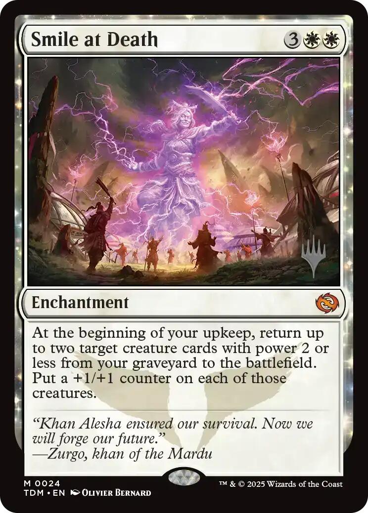 Smile at Death (Promo Pack) [Tarkir: Dragonstorm Promos]