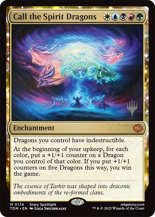 Call the Spirit Dragons (Promo Pack) [Tarkir: Dragonstorm Promos]