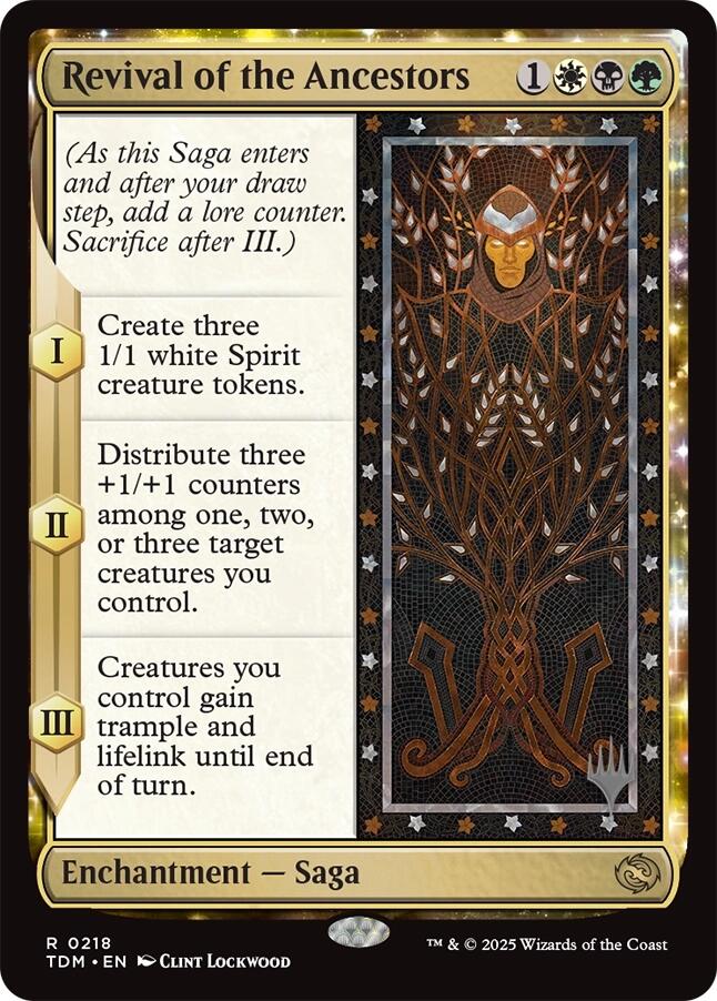 Revival of the Ancestors (Promo Pack) [Tarkir: Dragonstorm Promos]