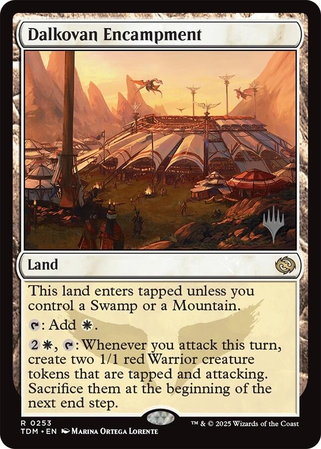 Dalkovan Encampment (Promo Pack) [Tarkir: Dragonstorm Promos]