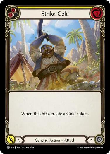 Strike Gold (Yellow) [SEA230] (High Seas)