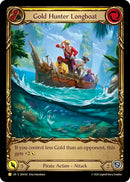 Gold Hunter Longboat (Treasure) [SEA163] (High Seas)  Cold Foil