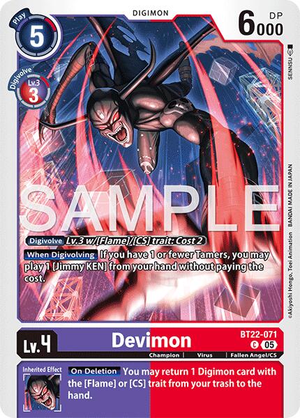 Devimon [BT22-071] [Cyber Eden]