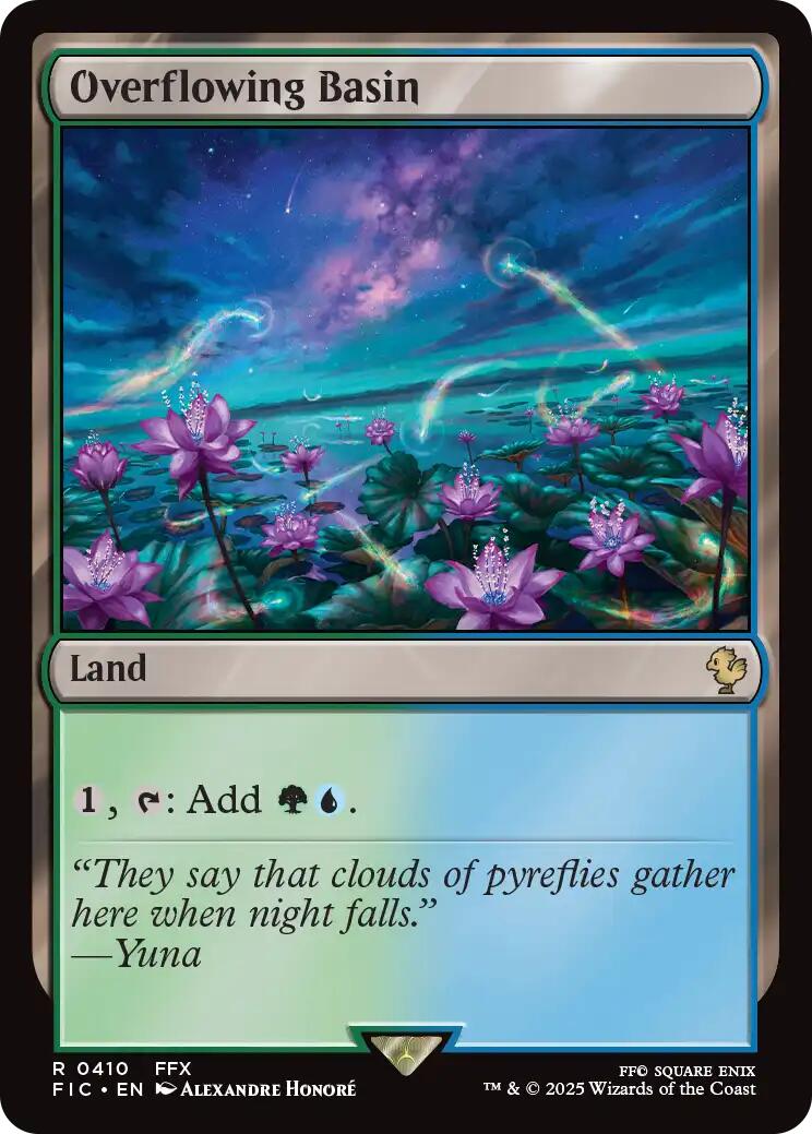 Overflowing Basin (Surge Foil) [FINAL FANTASY Commander]