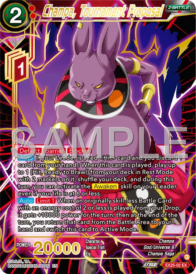 Champa, Tournament Proposal (EX25-02) [Premium Anniversary Box 2025]