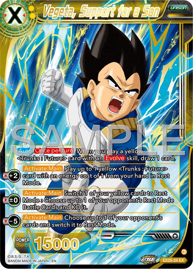Vegeta, Support for a Son (EX25-24) [Premium Anniversary Box 2025]