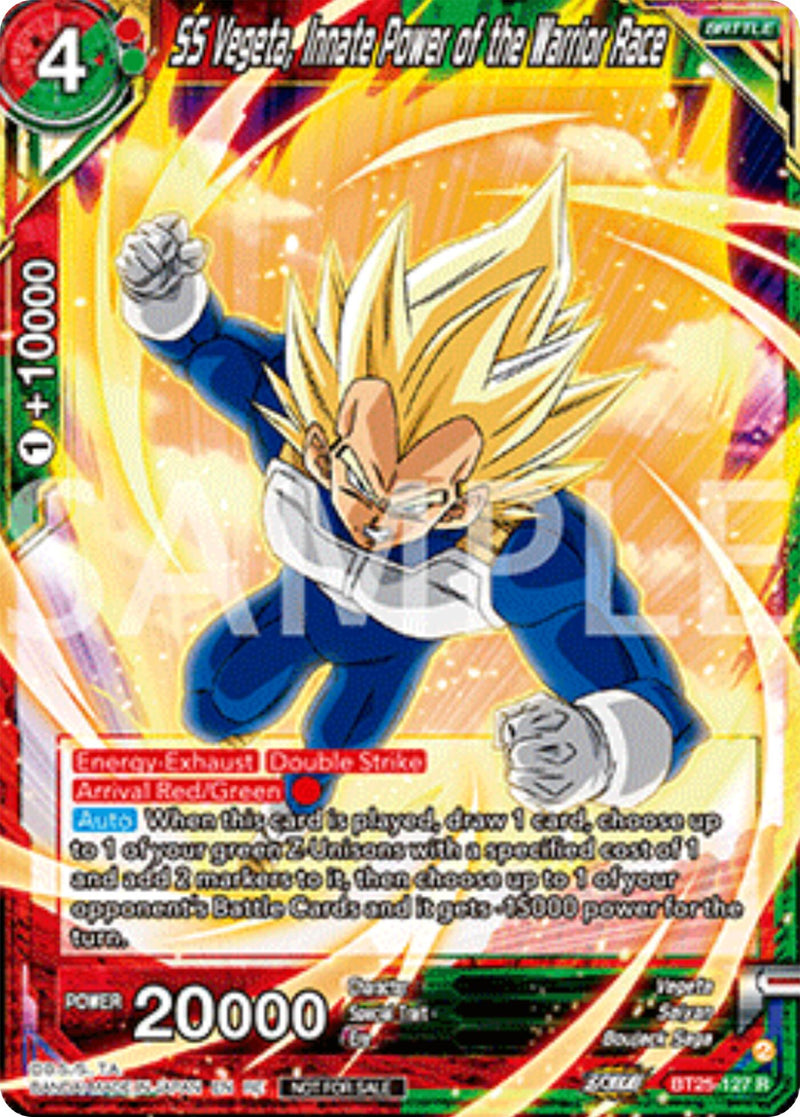 SS Vegeta, Innate Power of the Warrior Race (Deluxe Pack 2025 Vol.2) (BT25-127) [Promotion Cards]