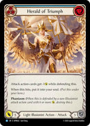 Herald of Triumph (Blue) [APR022] (Armory Deck: Legends Prism)