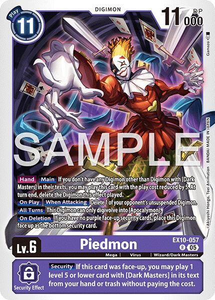 Piedmon [EX10-057] [Sinister Order]