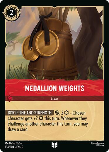 Medallion Weights (134/204) [Fabled]