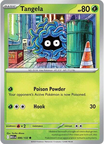 Tangela (006/132) [Mega Evolution: Base Set]