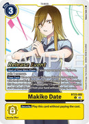Makiko Date [BT23-082] [Hackers' Slumber Release Event Cards]