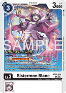Sistermon Blanc [BT23-076] [Hackers' Slumber Release Event Cards]