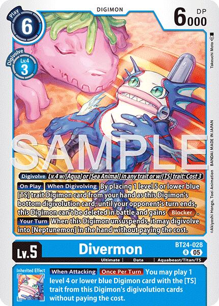 Divermon [BT24-028] [Time Stranger]