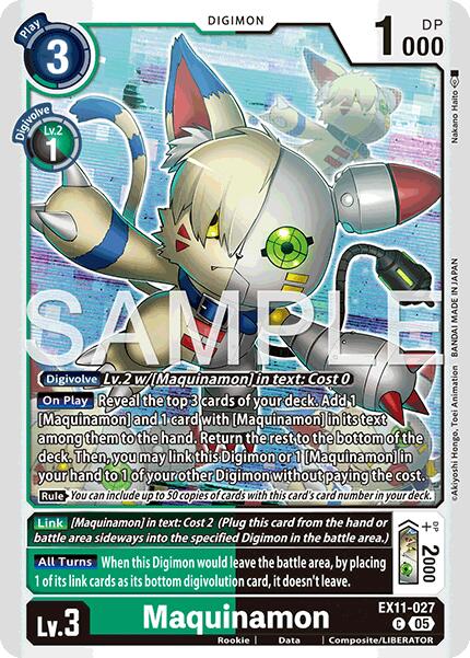 Maquinamon [EX11-027] [Dawn of Liberator]