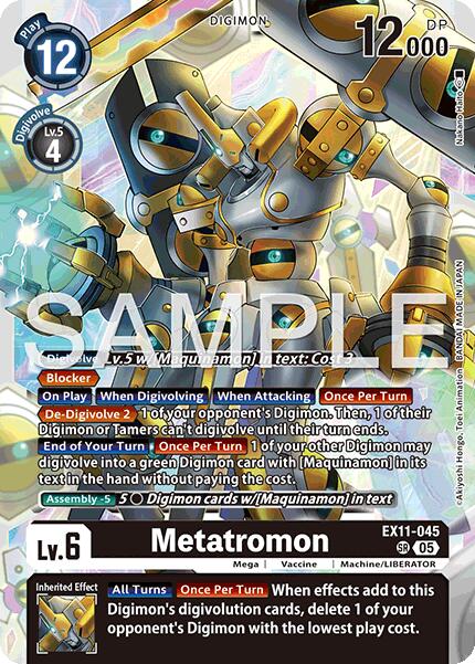 Metatromon [EX11-045] [Dawn of Liberator]