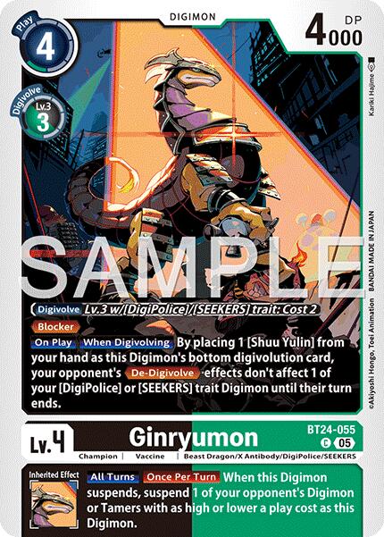 Ginryumon [BT24-055] [Time Stranger]