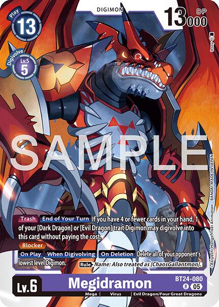 Megidramon [BT24-080] [Time Stranger]