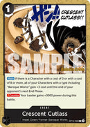 Crescent Cutlass [The Azure Sea's Seven Release Event Cards]