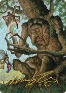 Faeburrow Elder Art Card (Gold-Stamped Signature) [Lorwyn Eclipsed Art Series]