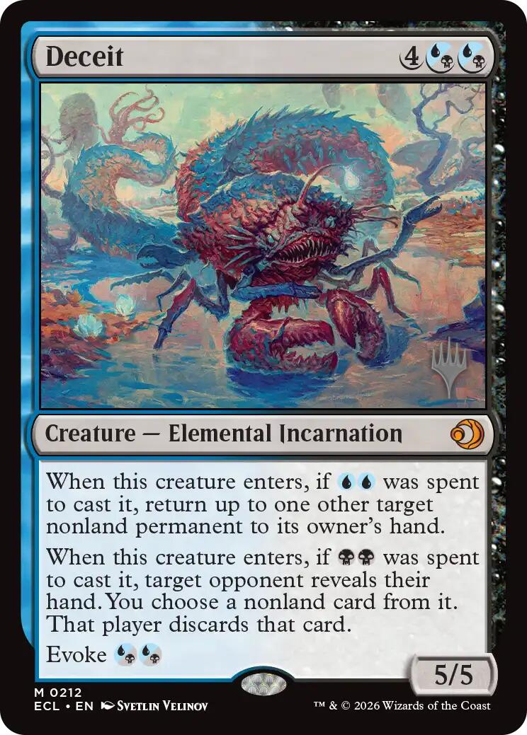 Deceit [Lorwyn Eclipsed Promos]