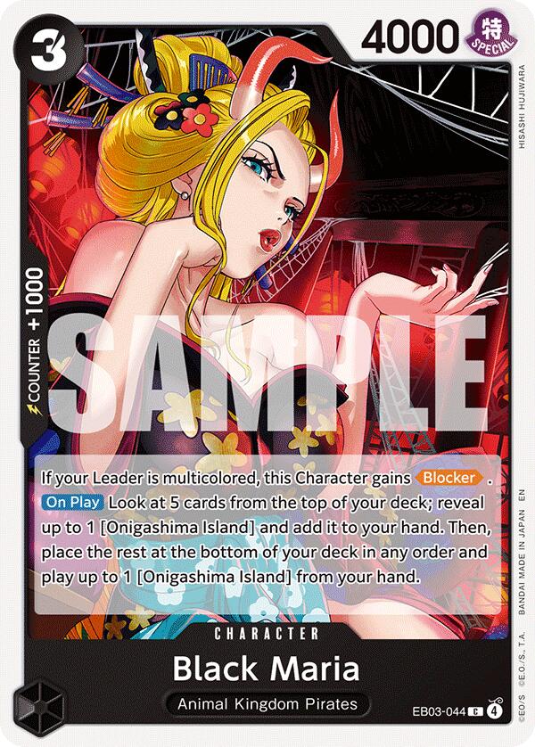 Black Maria [Extra Booster: One Piece Heroines Edition]