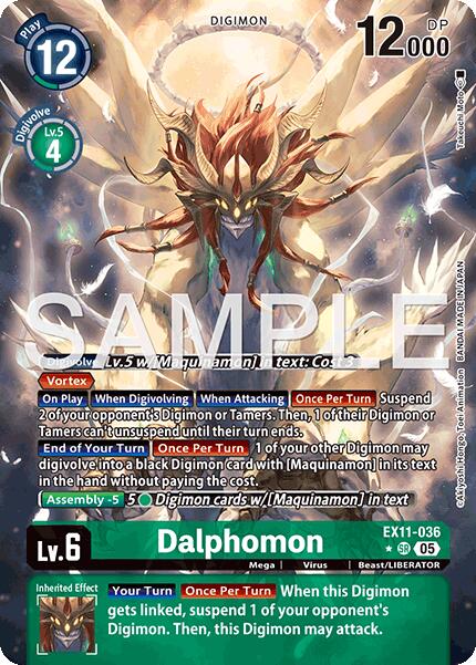 Dalphomon [EX11-036] (Alternate Art) [Dawn of Liberator]