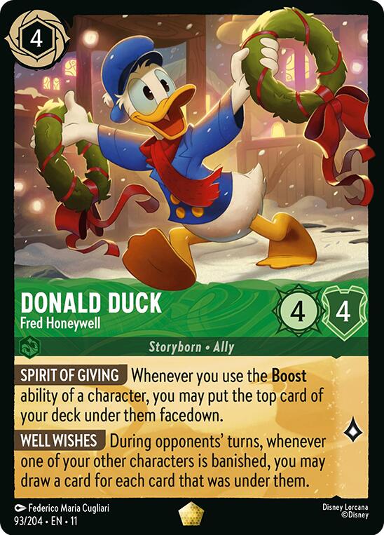 Donald Duck - Fred Honeywell (93/204) [Winterspell]