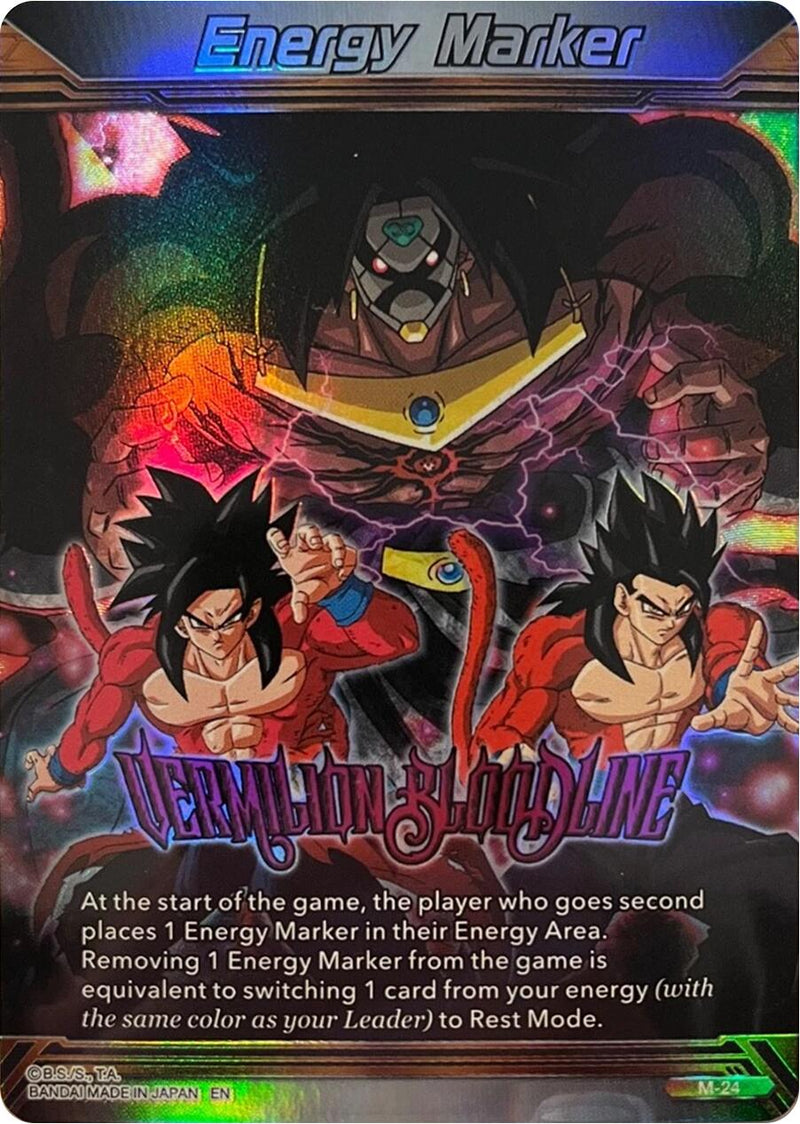 Energy Marker - Vermilion Bloodline (M-24) [Fearsome Rivals]