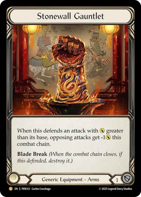 Stonewall Gauntlet [PEN312] (Compendium of Rathe)