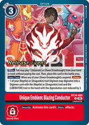 Unique Emblem: Blazing Conductor [BT24-089] [Time Stranger Release Events Cards]