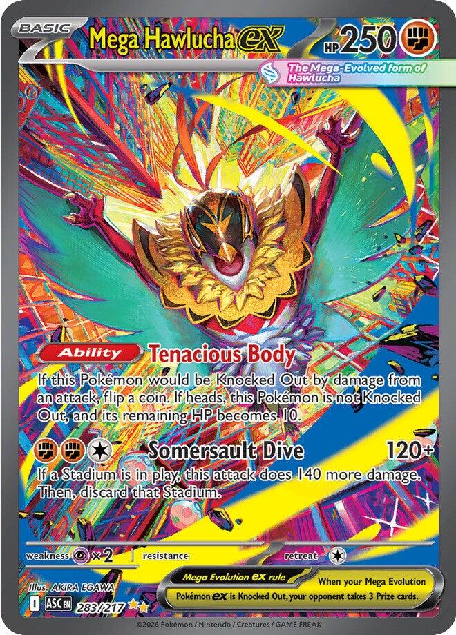 Mega Hawlucha ex (283/217) [Mega Evolution: Ascended Heroes]