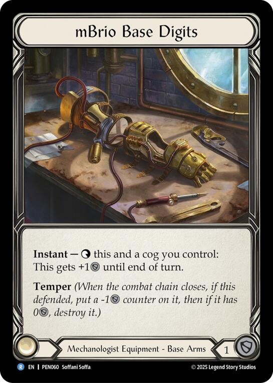 Mbrio Base Digits [PEN060] (Compendium of Rathe)