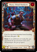Heavy Metal Hardcore (Red) (Rainbow Foil) [PEN072] (Compendium of Rathe)  Rainbow Foil