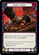 Insult To Injury (Red) (Rainbow Foil) [PEN303] (Compendium of Rathe)  Rainbow Foil
